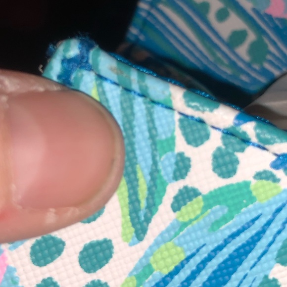 Lilly Pulitzer Botanical Green Holiday In The Sun GWP Top Handle Bag - Picture 11 of 16